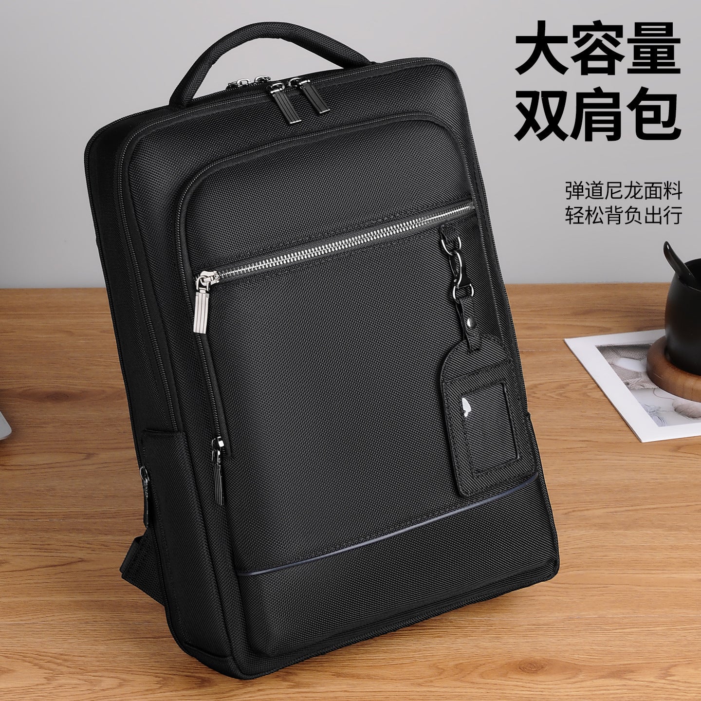 Backpack men's high-end new business commuting laptop bag cover suitcase casual backpack wholesale