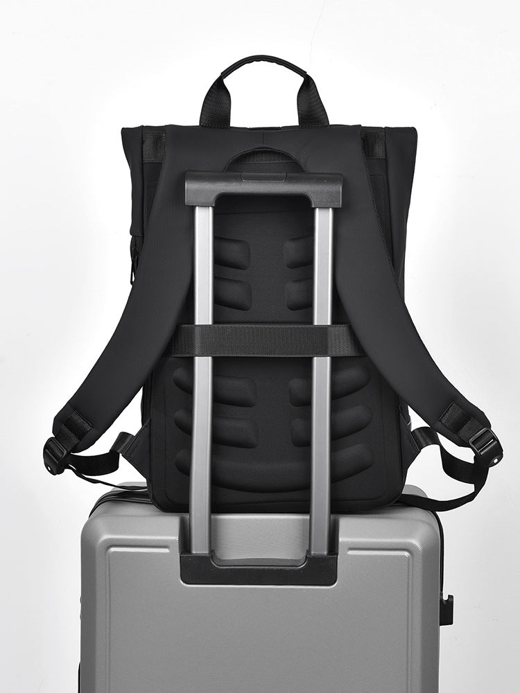 Backpack men's high-end business commuting backpack simple travel bag men's laptop bag backpack