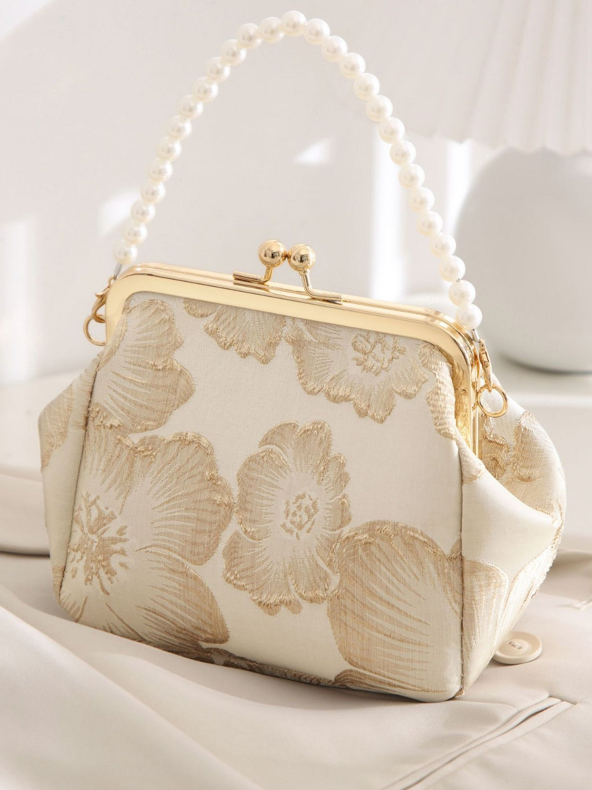 Women's Bag 2026 New Chinese Style Elegant Hanfu Bag Chinese Ancient Style Handheld Cheongsam Bag Single Shoulder Cross Shoulder Shell Bag